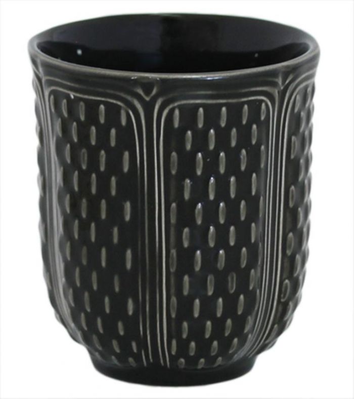 Чашка чайная без ручки MANGANESE PONT AUX CHOUX GOBELETS A THE, 270 мл, - В 9,5 см, GIEN