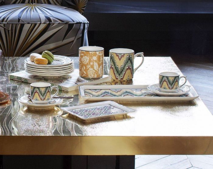 Кружка зигзаг DOMINOTE, 25,5 cl - H 9,5 cm GIEN