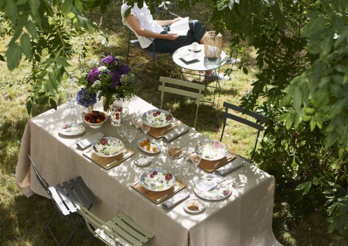 Блюдо овальное MILLEFLEURS, 22,5 x 16,2 см GIEN