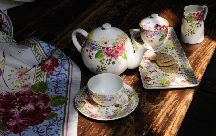 Прямоугольное блюдо MILLEFLEURS, 36 X 15,5 см GIEN