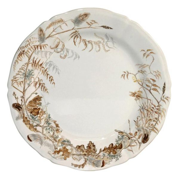 Тарелка глубокая Травы, SOLOGNE, Д 23  см,, GIEN