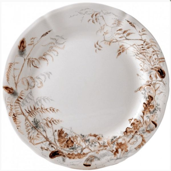 Тарелка десертная Травы , SOLOGNE, Д 23,2 см,, GIEN