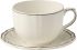 Чашка с блюдцем  500 мл., Д18,5 см., FILET TAUPE, GIEN, 16921PTJ26