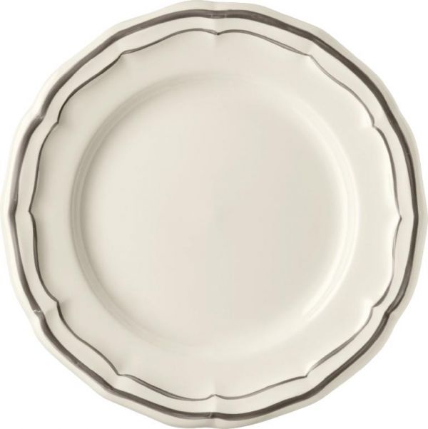 Набор тарелок для канапе 4 шт 16,5 см., FILET TAUPE, GIEN, 1692B4A522 