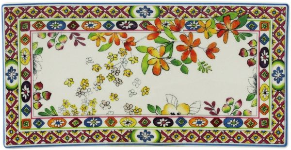Блюдо прямоугольное 19,3 X 10 см,,, BAGATELLE, GIEN