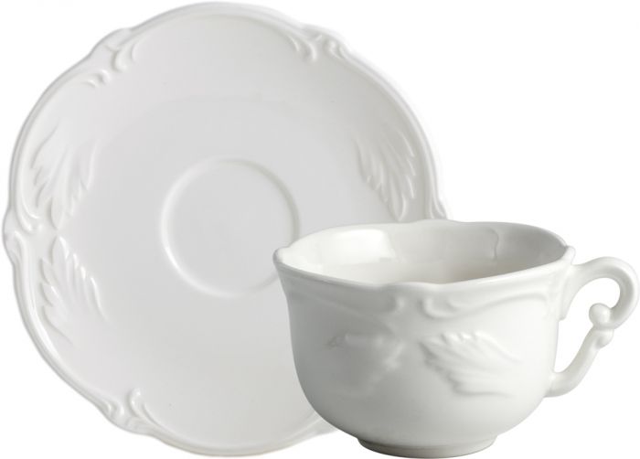 Чайная пара для завтрака ROCAILLE BLANC, 400 мл, Д  18,4 cm GIEN