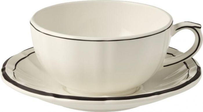 Чайная пара FILET MANGANESE, 300 мл,, Д  18 см,, GIEN