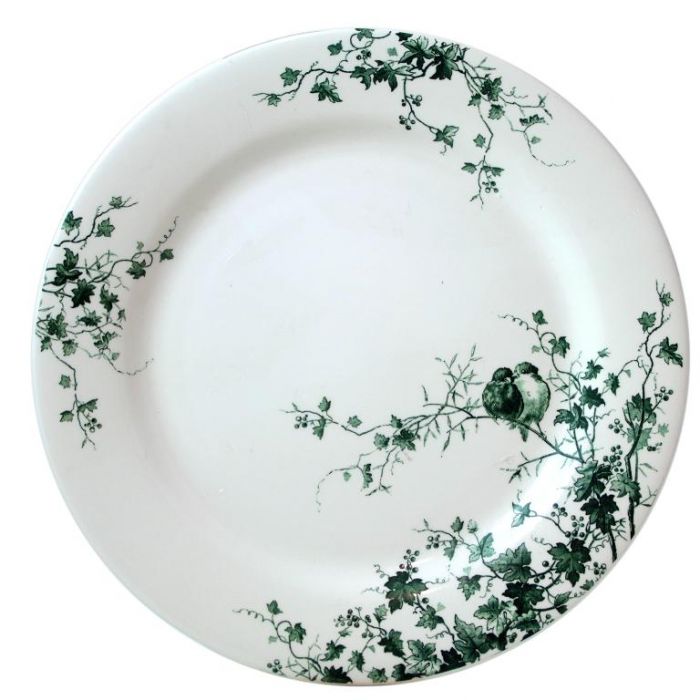 Тарелка обеденная набор 4 ШТ.., LES OISEAUX, Д 27,4 cm GIEN