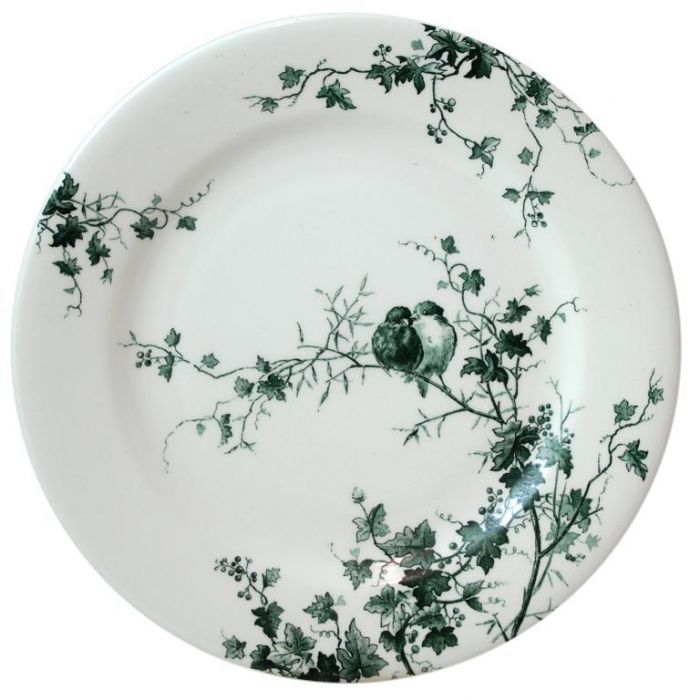 Тарелка десертная набор 4 ШТ.., LES OISEAUX, Д 22 cm GIEN