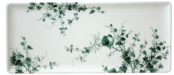 Блюдо прямоугольное LES OISEAUX, 36 X 15,5 cm GIEN