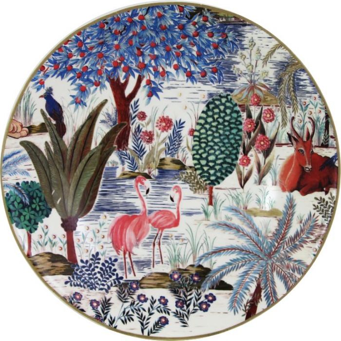 Набор тарелок суп / паста набор 4 ШТ.., LE JARDIN DU PALAIS, Д 22 см,, GIEN