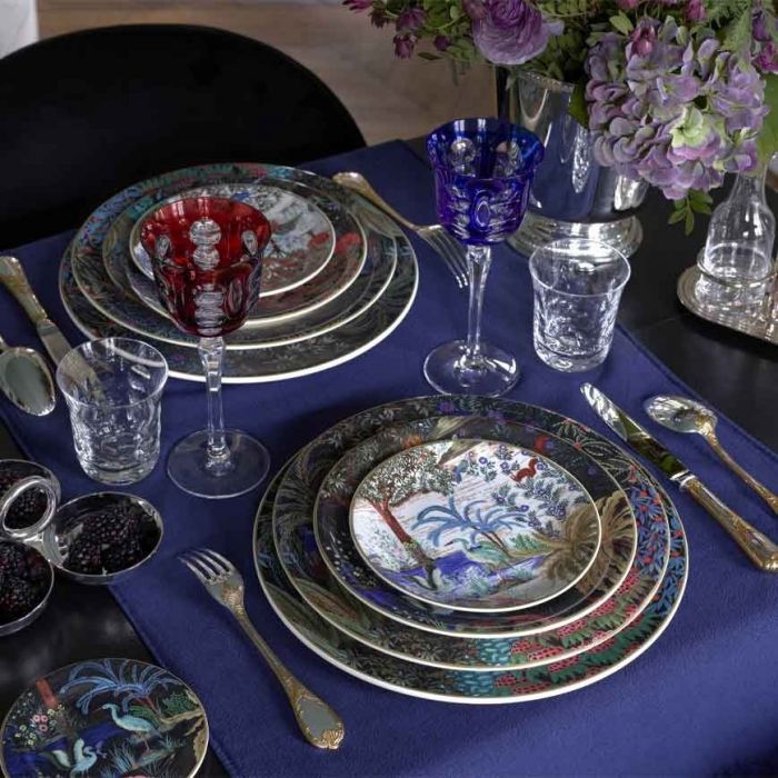 Набор тарелок для хлеба / канапе  4 ШТ.., LE JARDIN DU PALAIS, Д 17 см,, GIEN