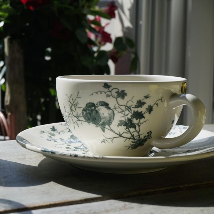 Блюдо квадратное LES OISEAUX, 22 X 22 cm GIEN