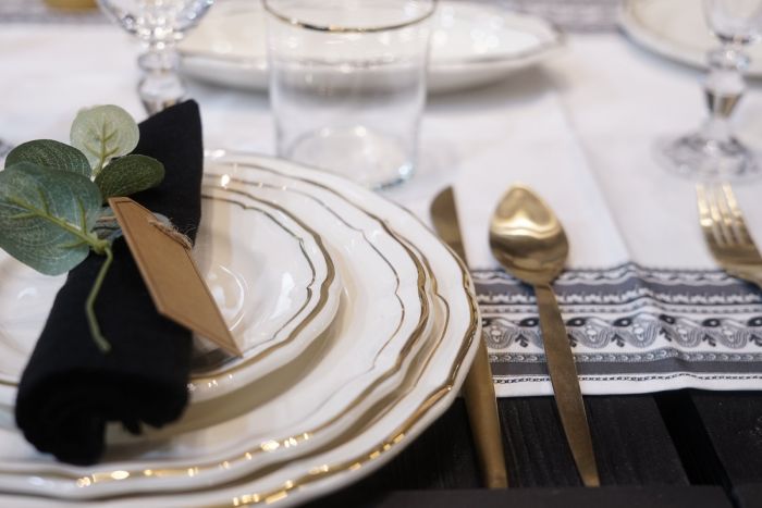 Тарелка суп / паста Д23 см., FILET OR Кайма золотая, GIEN, 1837CACR22