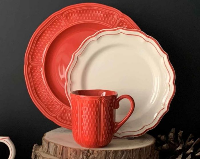 Кружка  PONT AUX CHOUX RUBIS красный, 330 мл.,l - В10,2 см., GIEN, 1166CMUG34