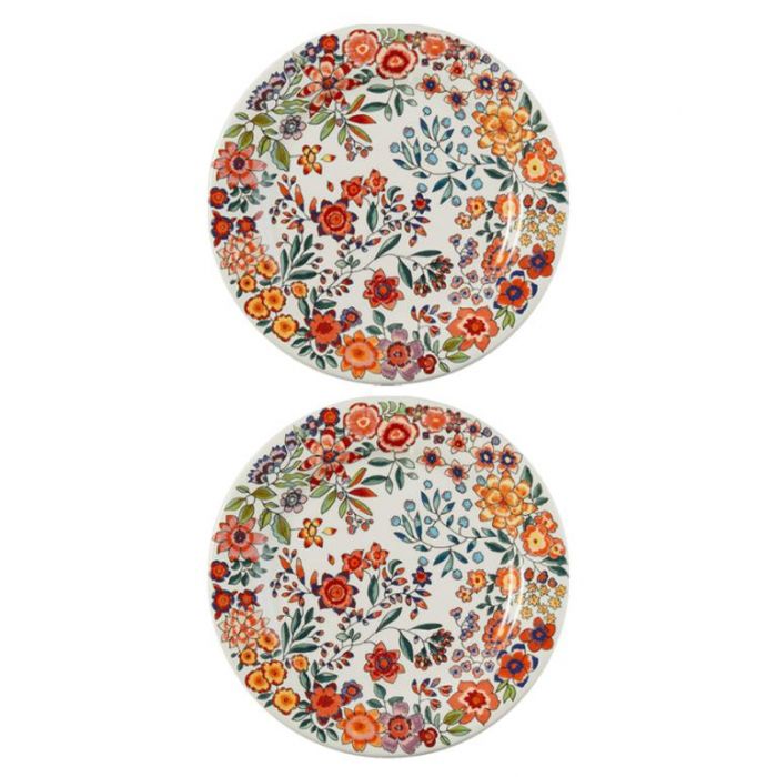 Тарелки для сладостей набор 2 ШТ.., POESIE Д12,8 cm GIEN